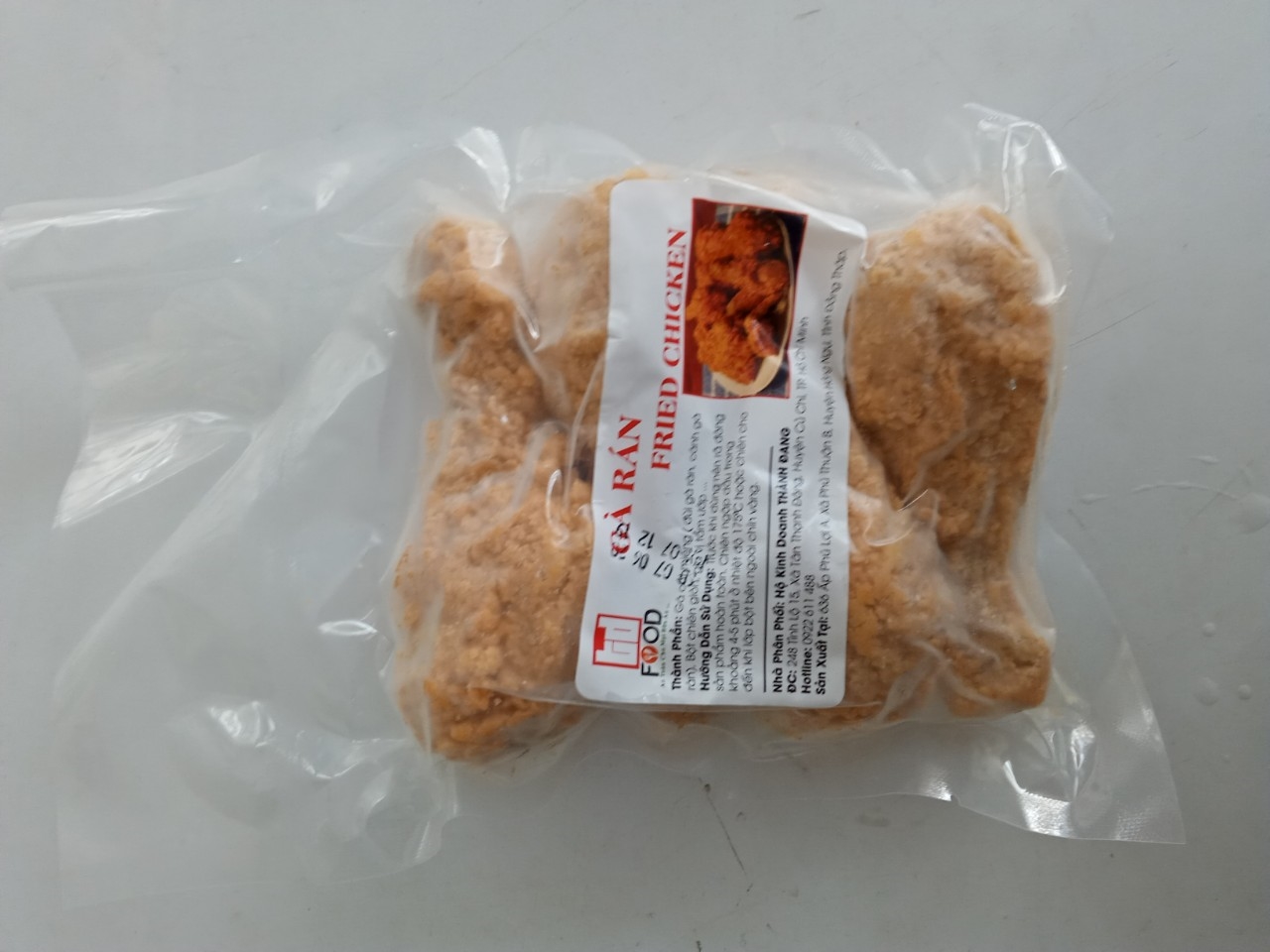 Đùi gà rán/ kg 8 đùi 